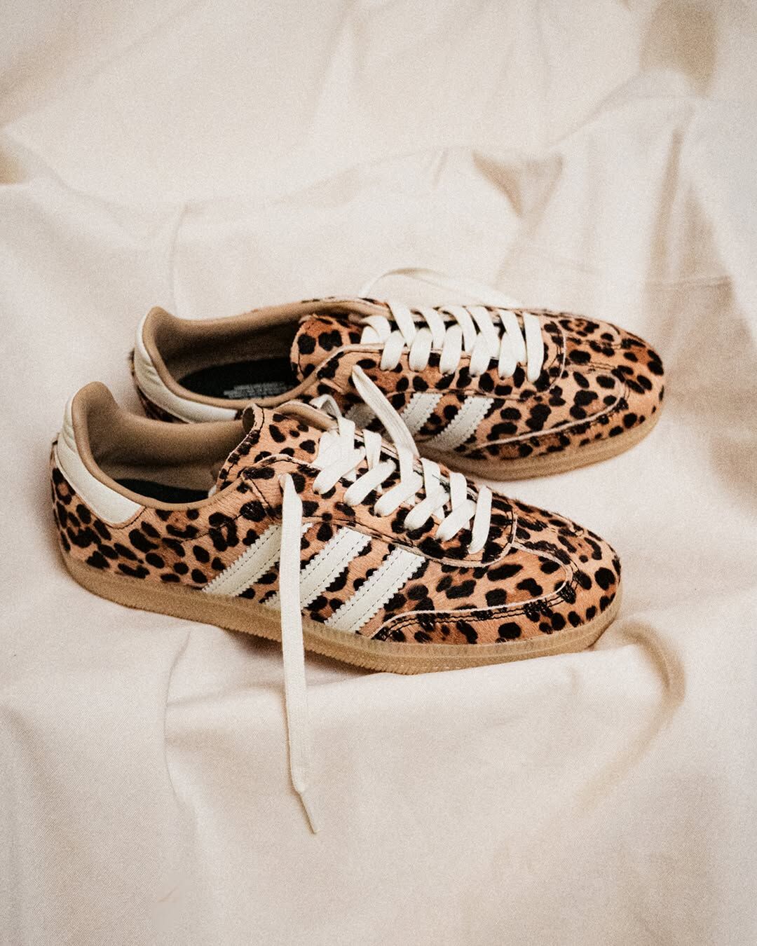 ADIDAS SAMBA OG 豹紋奶油白 復古綠 米黃 咖啡色 焦糖底 女鞋 KI6674 / 調貨