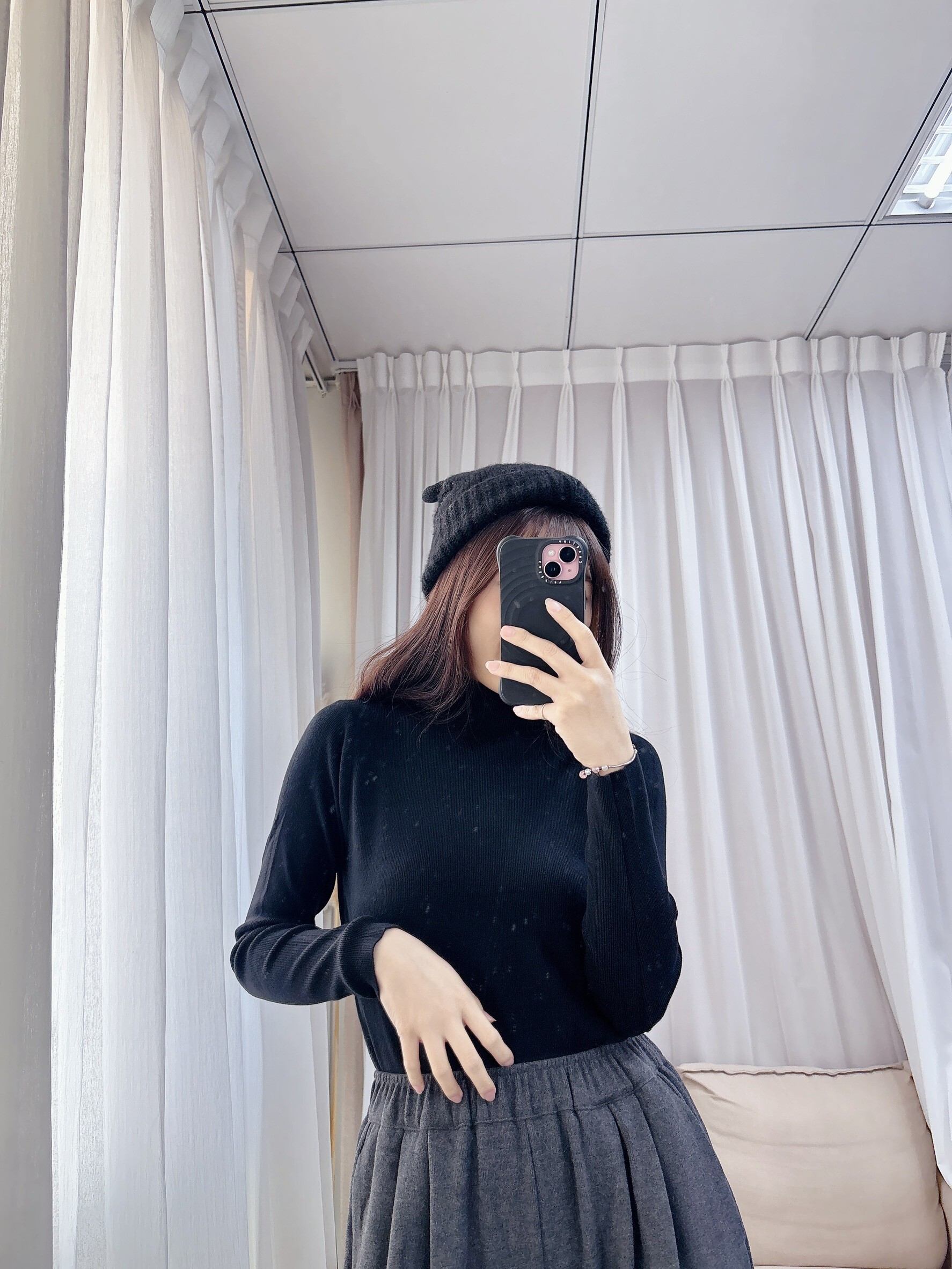 羊絨打底衣-ONE SIZE