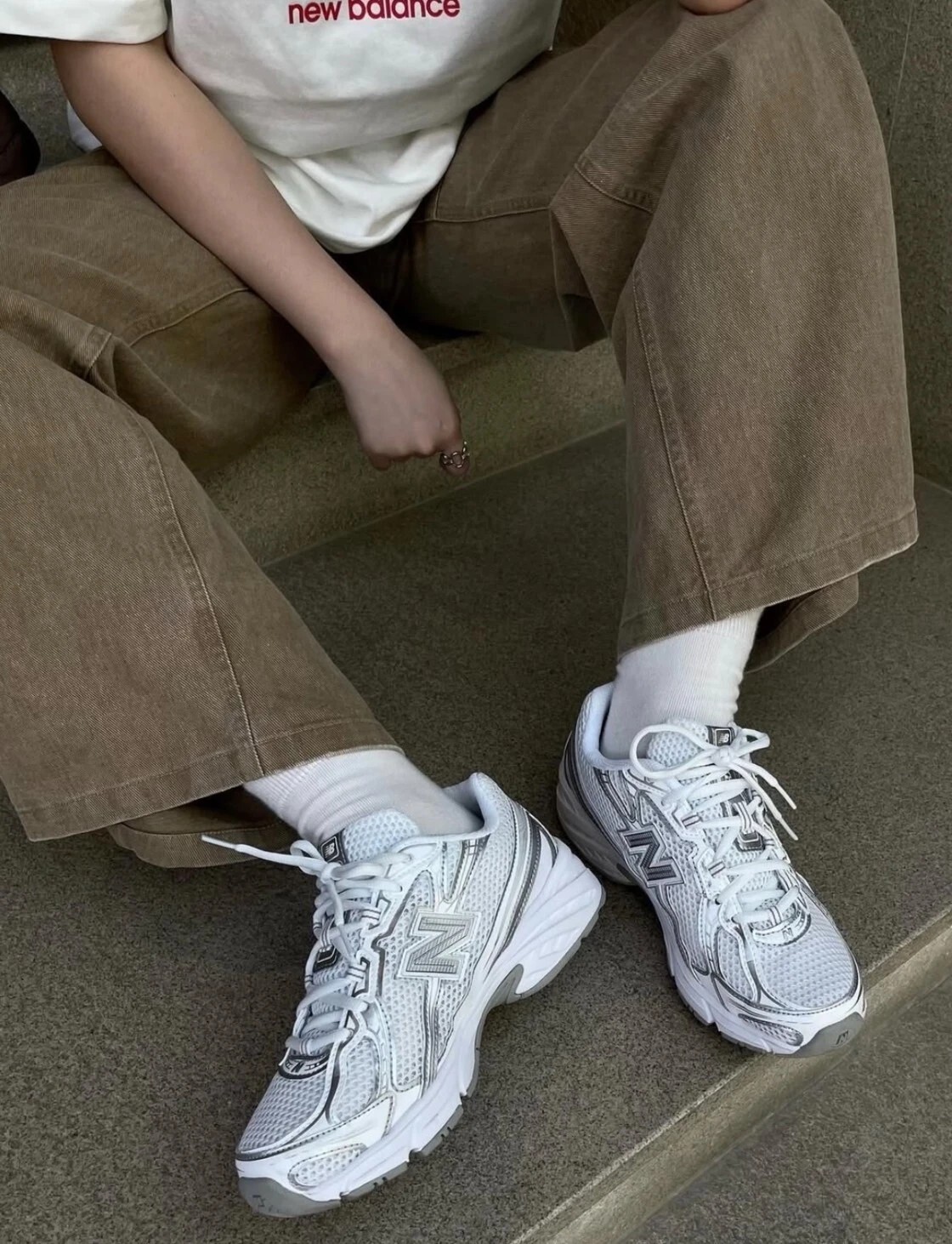 iSNEAKERS｜New Balance 740 系列 男女休閒鞋 白灰 銀灰 U740WM2