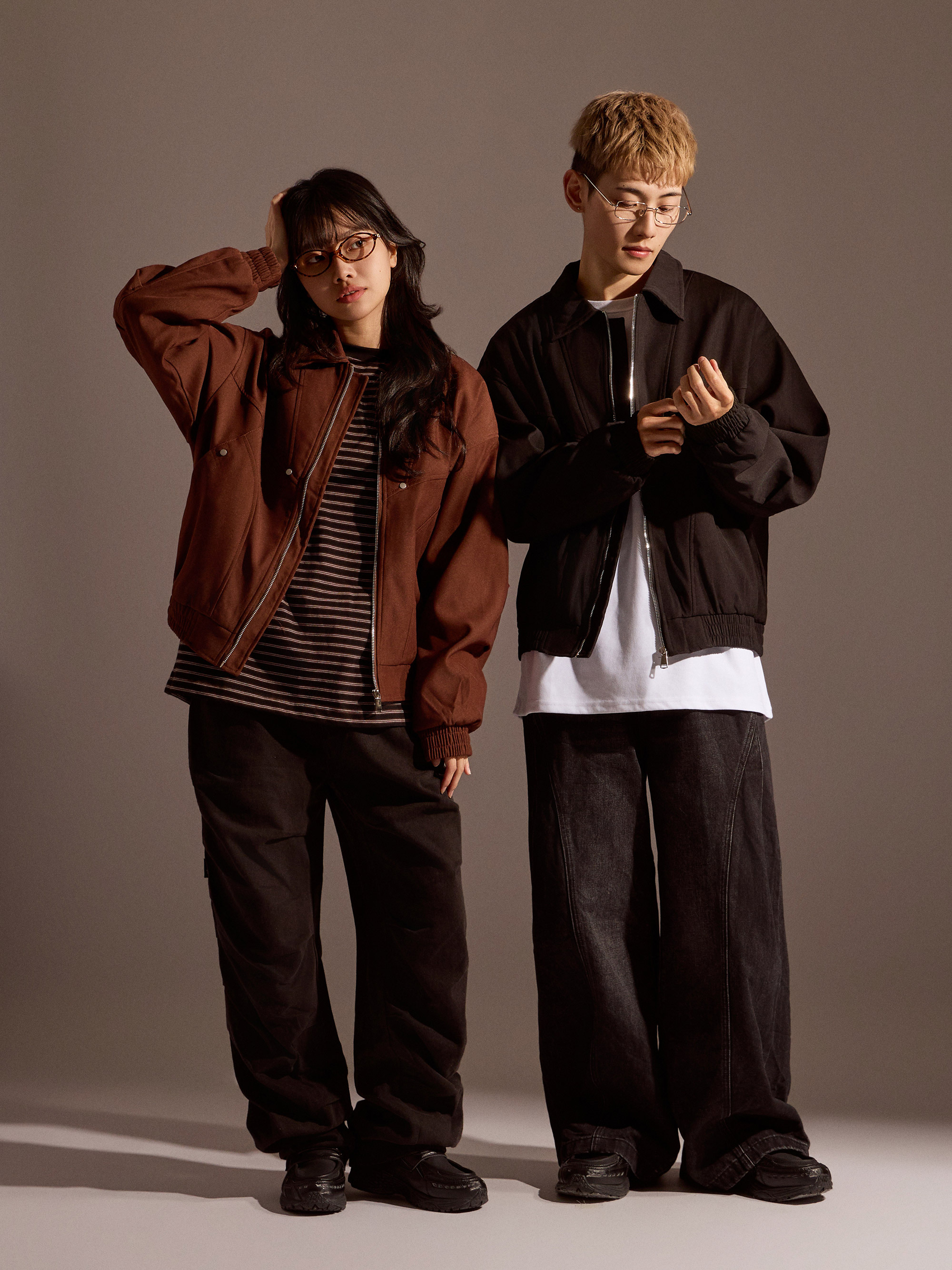 斜標剪線工裝外套