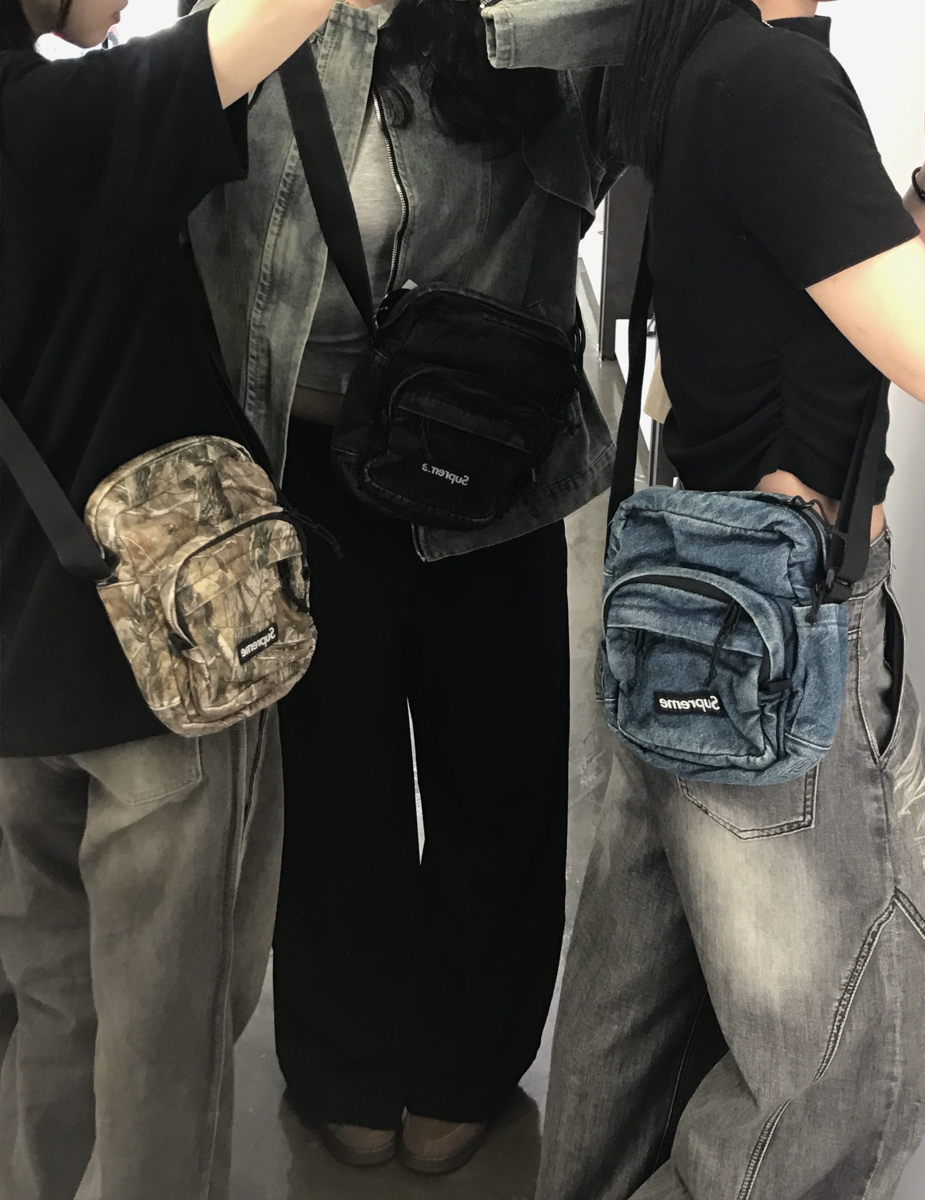 <快速出貨> Supreme Denim Shoulder Bag Realtree 肩背包 小包