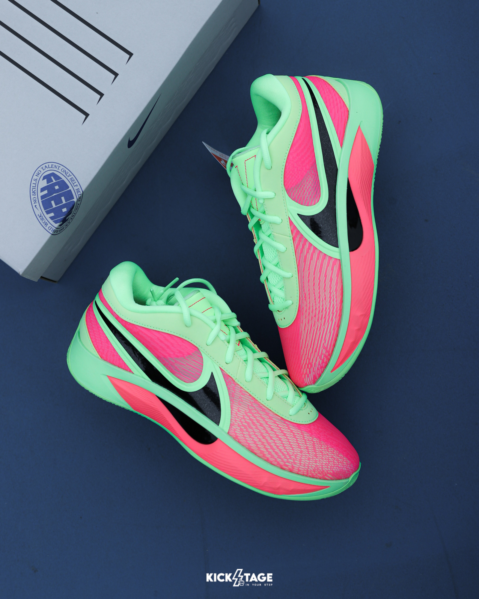 〈特價售出無退換〉男鞋 NIKE GIANNIS FREAK 6 NRG 字母哥 粉綠 緩震 氣墊 運動 實戰 籃球鞋【HJ9110-300】PINKS 25SALE