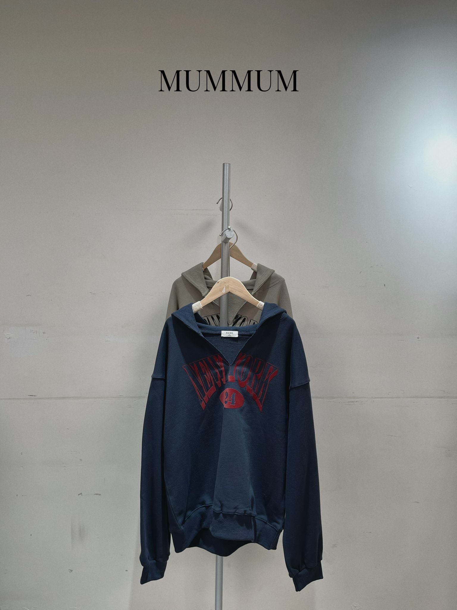 0213075a/歐美風字母開領連帽衛衣 48/44/25-27