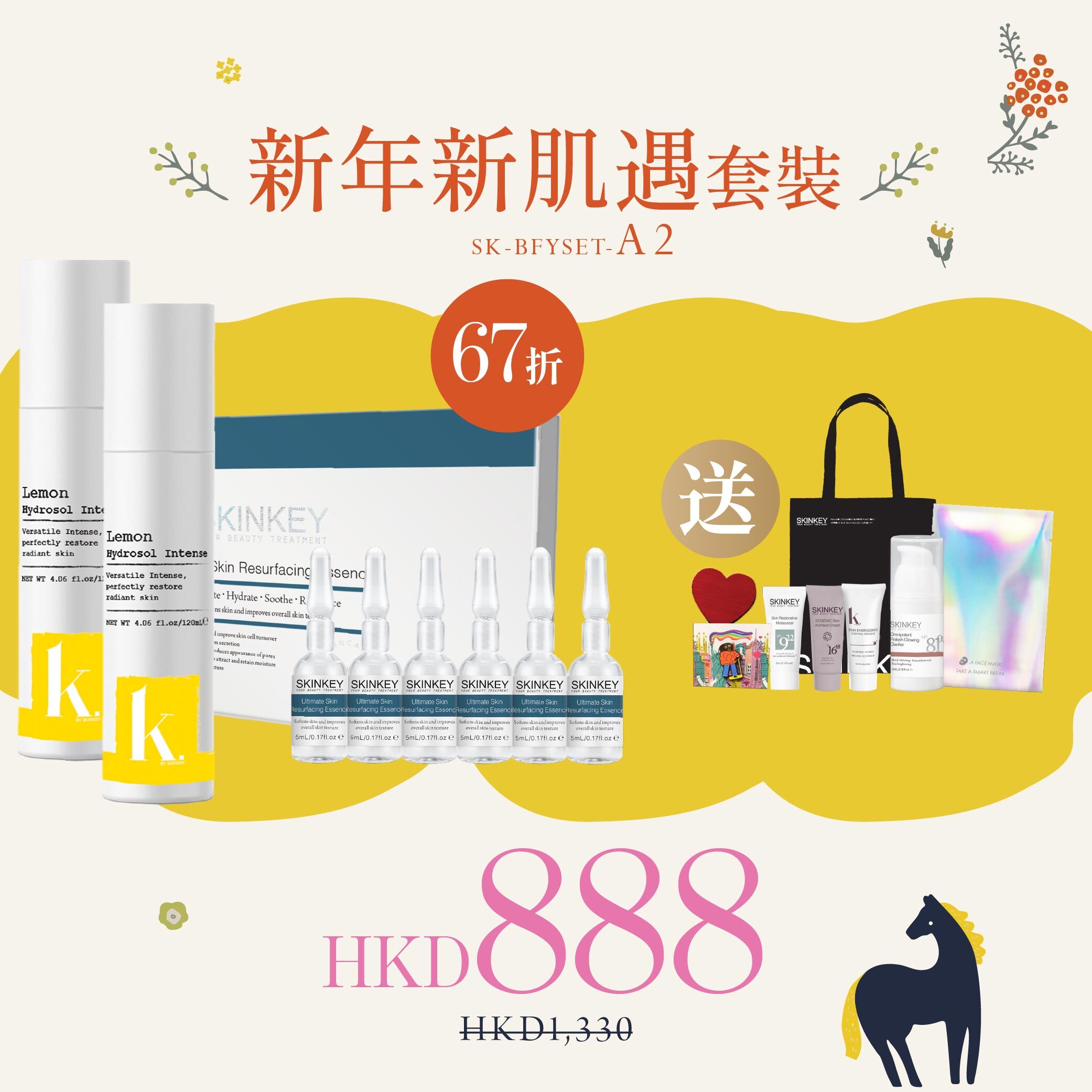 【賀年套裝】新年新肌遇套裝 (A2)