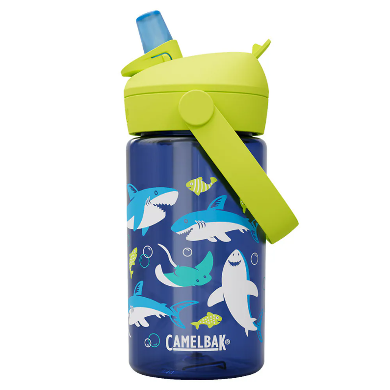 Camelbak Flip Straw 兒童吸管運動水瓶RENEW - 鯊魚樂園