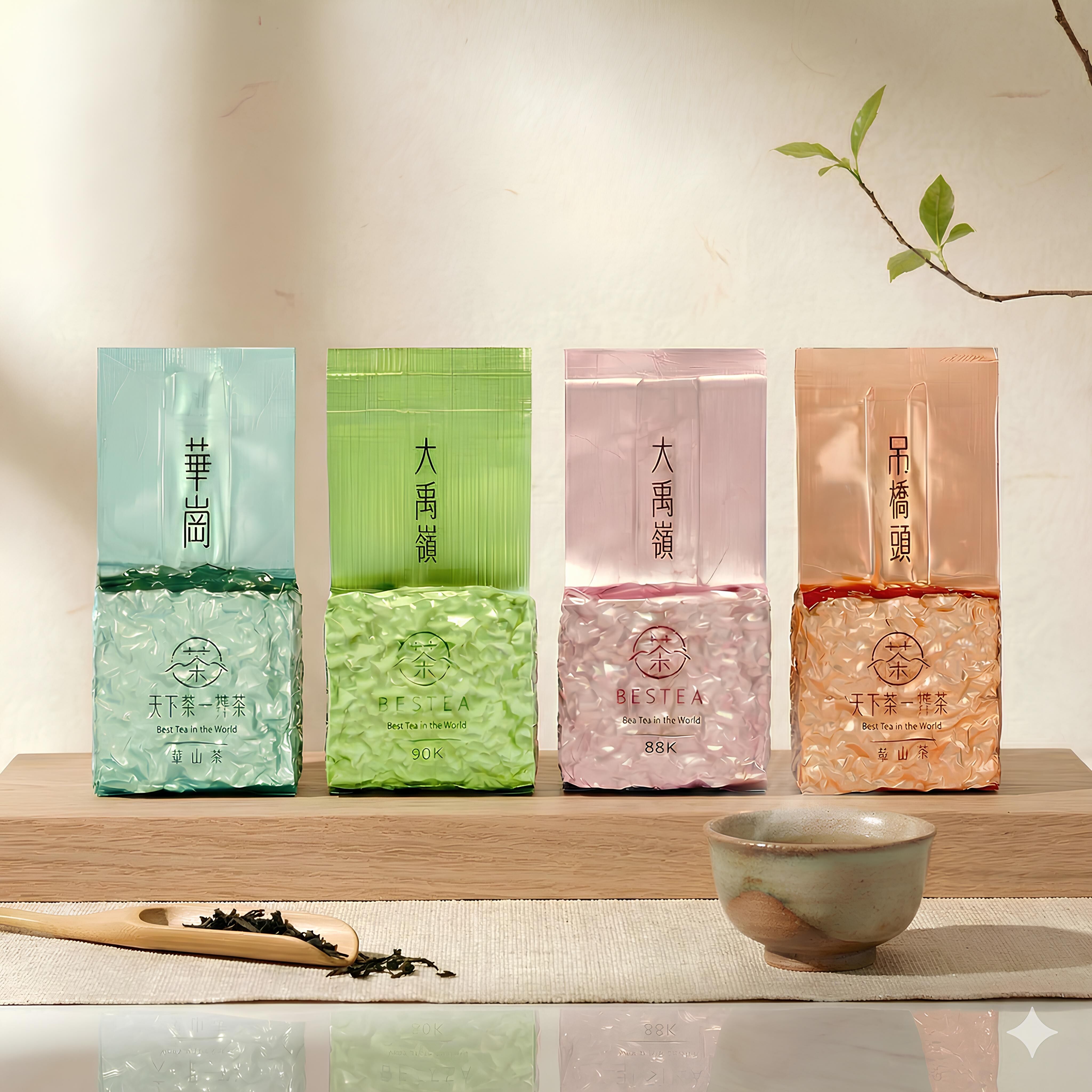 嚴選好茶組-300g｜華崗×大禹嶺×吊橋頭【半斤】