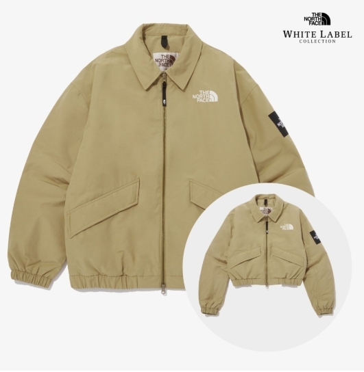 【Luxury】韓國限定 特價優惠 The North Face 女款 防風 縮口 飛行外套 夾克 風衣 防潑水 JACKET 黑 綠 卡其