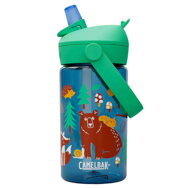 Camelbak Flip Straw 兒童吸管運動水瓶RENEW - 森林夏令營