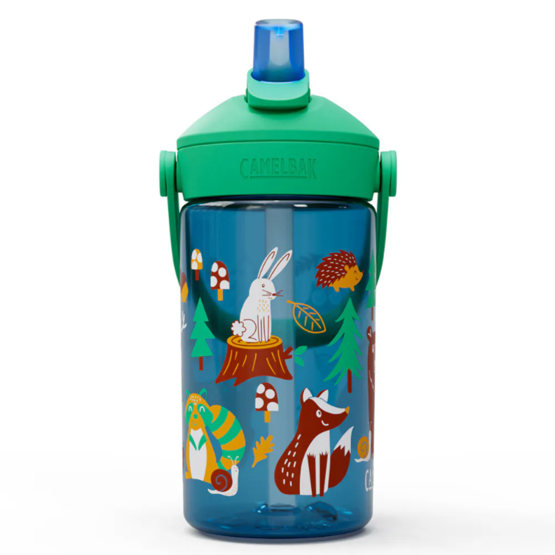 Camelbak Flip Straw 兒童吸管運動水瓶RENEW - 森林夏令營