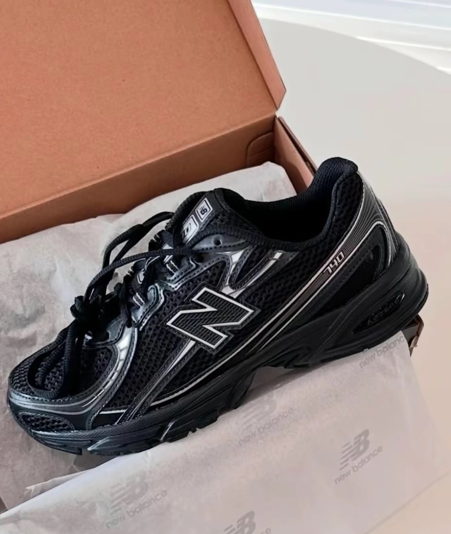 KTQ STORE ‧ New Balance 740 "Black" 黑色 黑銀 情侶款 U740BM2