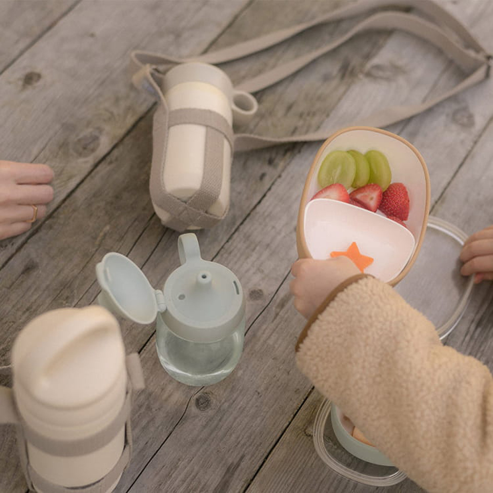 日本 KINTO-BONBO 兒童餐盒,此系列餐具為KINTO設計師柴田文江專門為嬰幼兒所設計