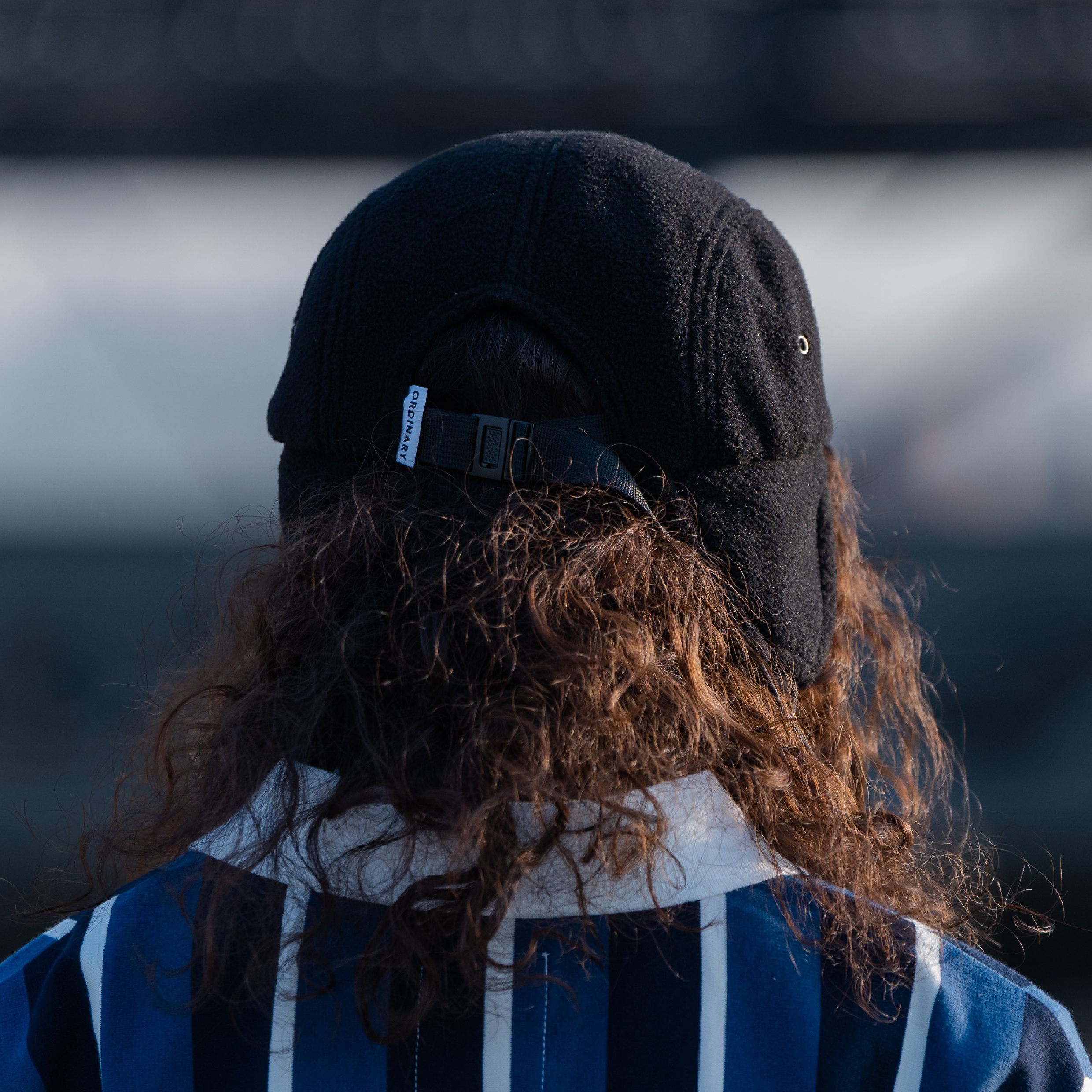 ORDINARY Logo Earflap Camp Cap 羊羔毛飛行帽