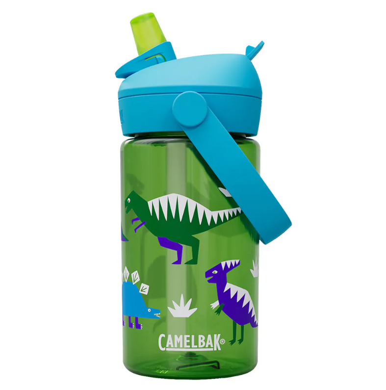 Camelbak Flip Straw 兒童吸管運動水瓶RENEW - 嘻哈恐龍