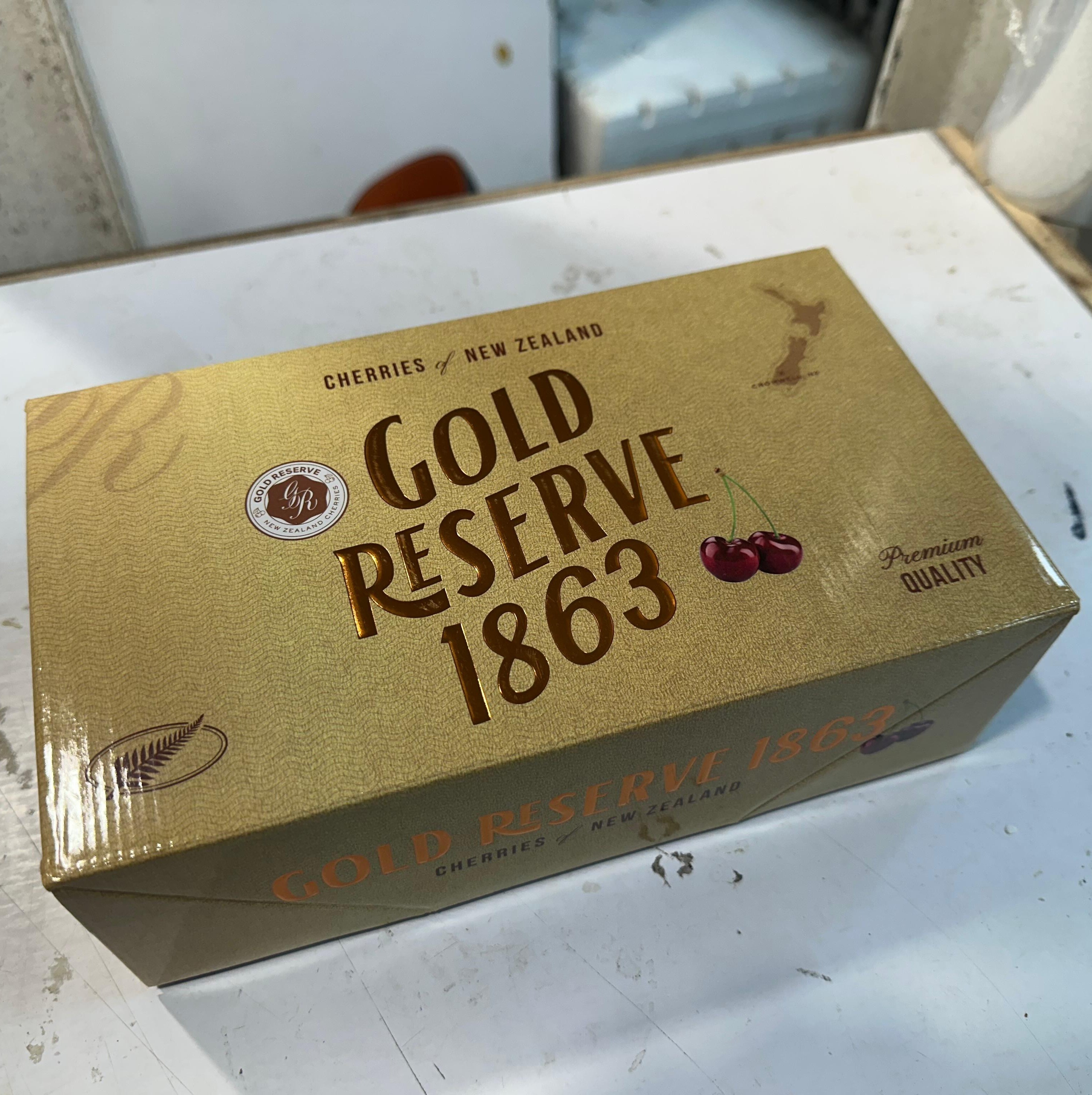 紐西蘭 Gold Reserve 1863 車厘子 30+ [1 KG 盒裝]