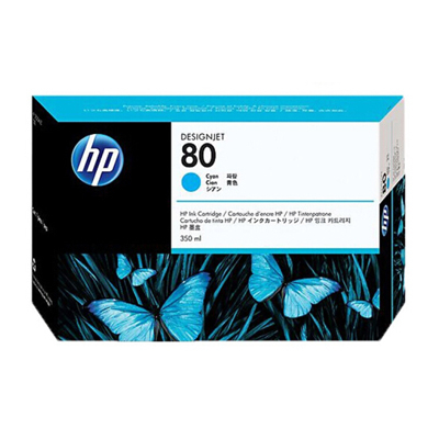 HP C4872A NO80 CYAN INK CARTRIDGE 101072065