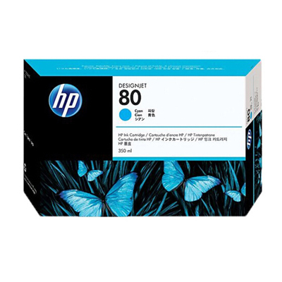 HP C4846A NO80 CYAN INK CARTRIDGE 101072061