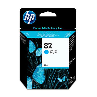 HP C4911A NO82 CYAN INK CARTRIDGE 101072072