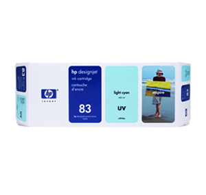 HP C4944A(NO 83) UV LIGHT CYAN INK 101072090