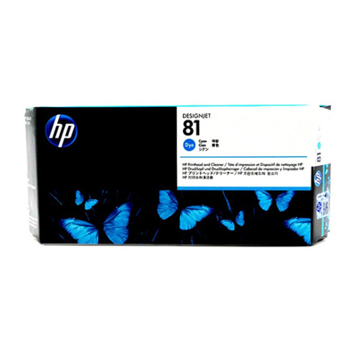HP C4951A NO81 CYAN 藍色 DYE 打印頭 及清潔器 101072093