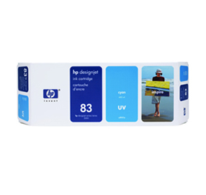 HP C4941A(NO 83) UV CYAN INK 101072087