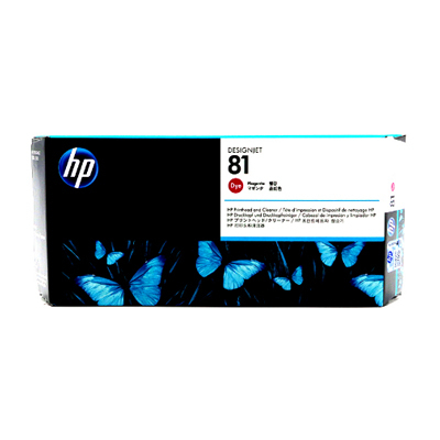 HP C4952A NO81 MAGENTA 洋紅 DYE 打印頭 及清潔器 101072094