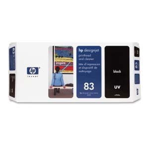 HP C4960A(NO 83) UV BLACK黑色 打印頭 及清潔器 101072098