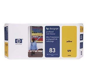HP C4963A(NO 83) UV YELLOW 黃色 打印頭 及清潔器 101072101
