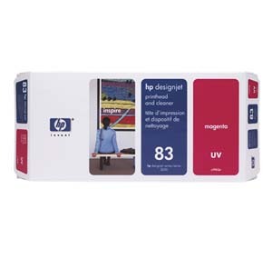 HP C4962A(NO 83) UV MAGENTA 洋紅 打印頭 及清潔器 101072100