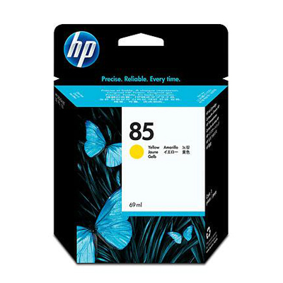 HP C9427A YELLOW INK CARTRIDGE (NO.85) FOR DSJ 130 101072155
