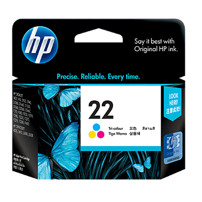 HP C9352AA NO22 COLOR INK CARTRIDGE 101072161
