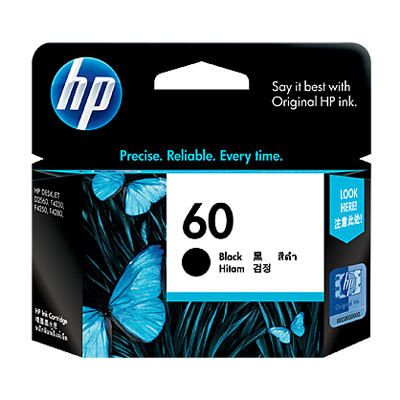 HP CC640WA (NO.60)BLACK黑色 墨盒 FOR DJ D2560/F4280 101072264
