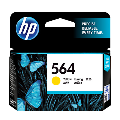 HP CB320WA (NO.564) YELLOW 黃色 墨盒 FOR PS C5380/C6380/D5460 101072278