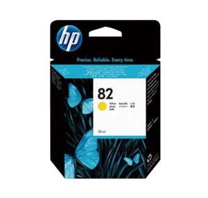 HP CH568A (NO.82) YELLOW 黃色  墨盒 101072318