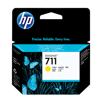 HP CZ132A (NO.711) YELLOW 黃色 墨盒 FOR T120/T150 101072355