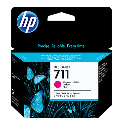 HP CZ135A (NO.711) MAGENTA 洋紅 墨盒 101072375