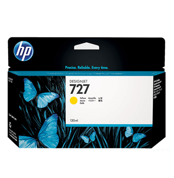HP B3P21A (NO.727) YELLOW 黃色 墨盒   101072369