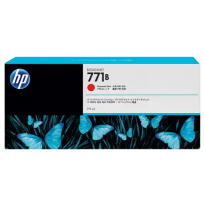 HP B6Y00A (NO.771B) CHROMATIC RED 墨盒 101072389