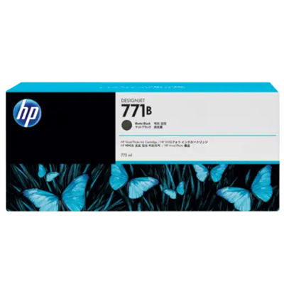 HP B6X99A (NO.771B) MATTE BLACK黑色 墨盒 101072388