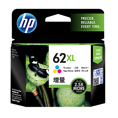 HP C2P07AA (NO.62XL) TRI-COLOR 墨盒 101072403