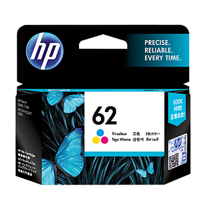 HP C2P06AA (NO.62) TRI-COLOR 墨盒 101072402