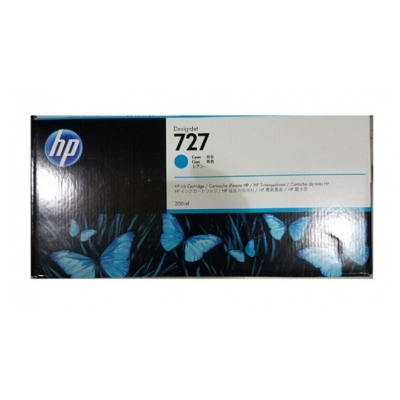 HP F9J76A (NO.727) CYAN 藍色 墨盒   101072439
