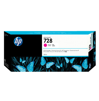 HP F9K16A (NO.728) MAGENTA 洋紅 墨盒   101072445