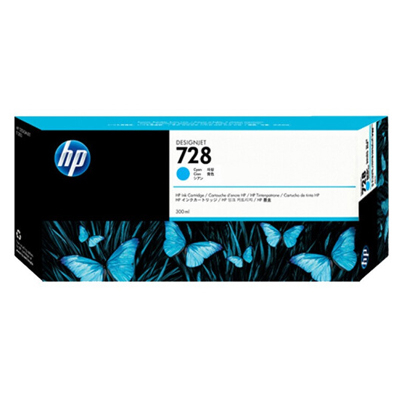 HP F9K17A (NO.728) CYAN 藍色 墨盒   101072446