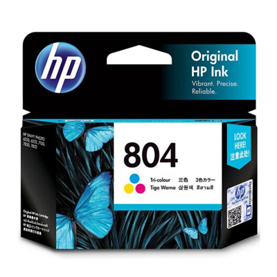 HP T6N09AA (NO.804) TRI-COLOR 墨盒   101072495