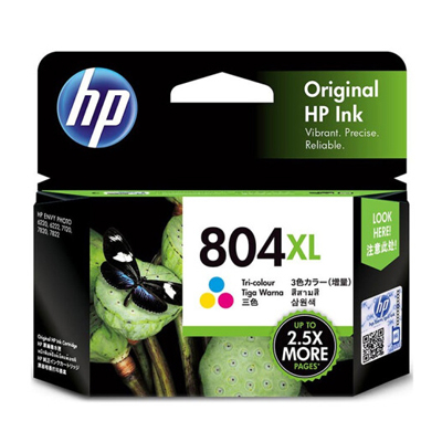 HP T6N11AA (NO.804XL) TRI-COLOR 墨盒   101072497