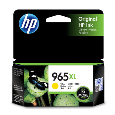 HP 3JA83AA (NO.965XL) YELLOW ORIGINAL INK CARTRIDGE 101072523
