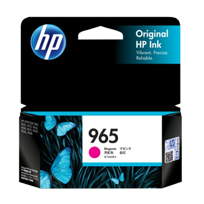 HP 3JA78AA (NO.965) MAGENTA ORIGINAL INK CARTRIDGE 101072539