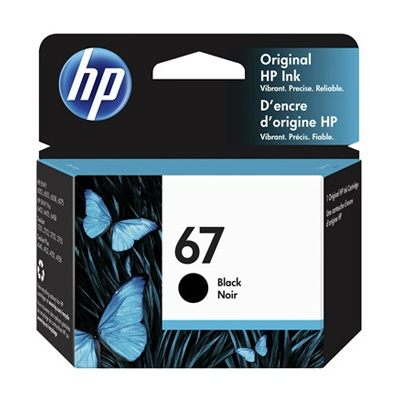 HP 3YM56AA (NO.67) BLACK ORIGINAL INK CARTRIDGE 101072547