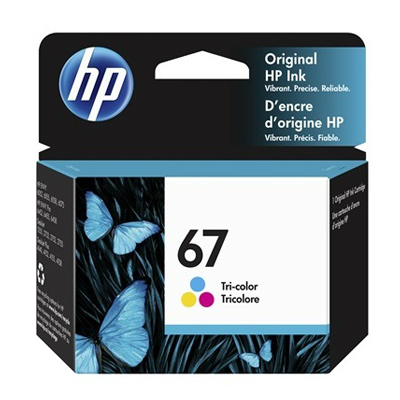 HP 3YM55AA (NO.67) TRI-COLOR ORIGINAL INK CARTRIDGE 101072546