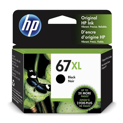 HP 3YM57AA (NO.67XL) BLACK ORIGINAL INK CARTRIDGE 101072548